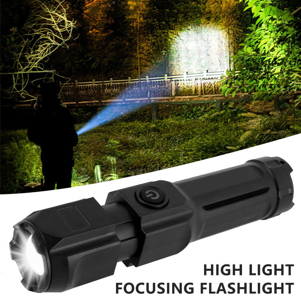 8PK Rechargeable 990000LM LED Flashlight Tactical Super Bright Torch Zoomable US