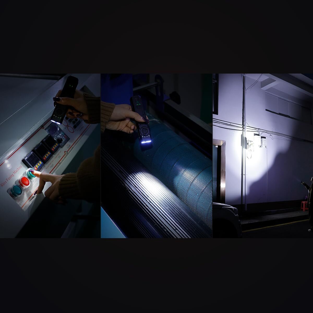 IMALENT GR35 LED Flashlight UV Laser Strobe Light Rechargeable Pocket Light