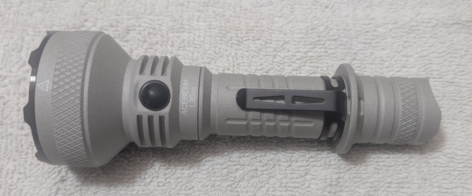 Acebeam L35 2.0 High Powered Flashlight 5,000 lumens MAO finish 4000K