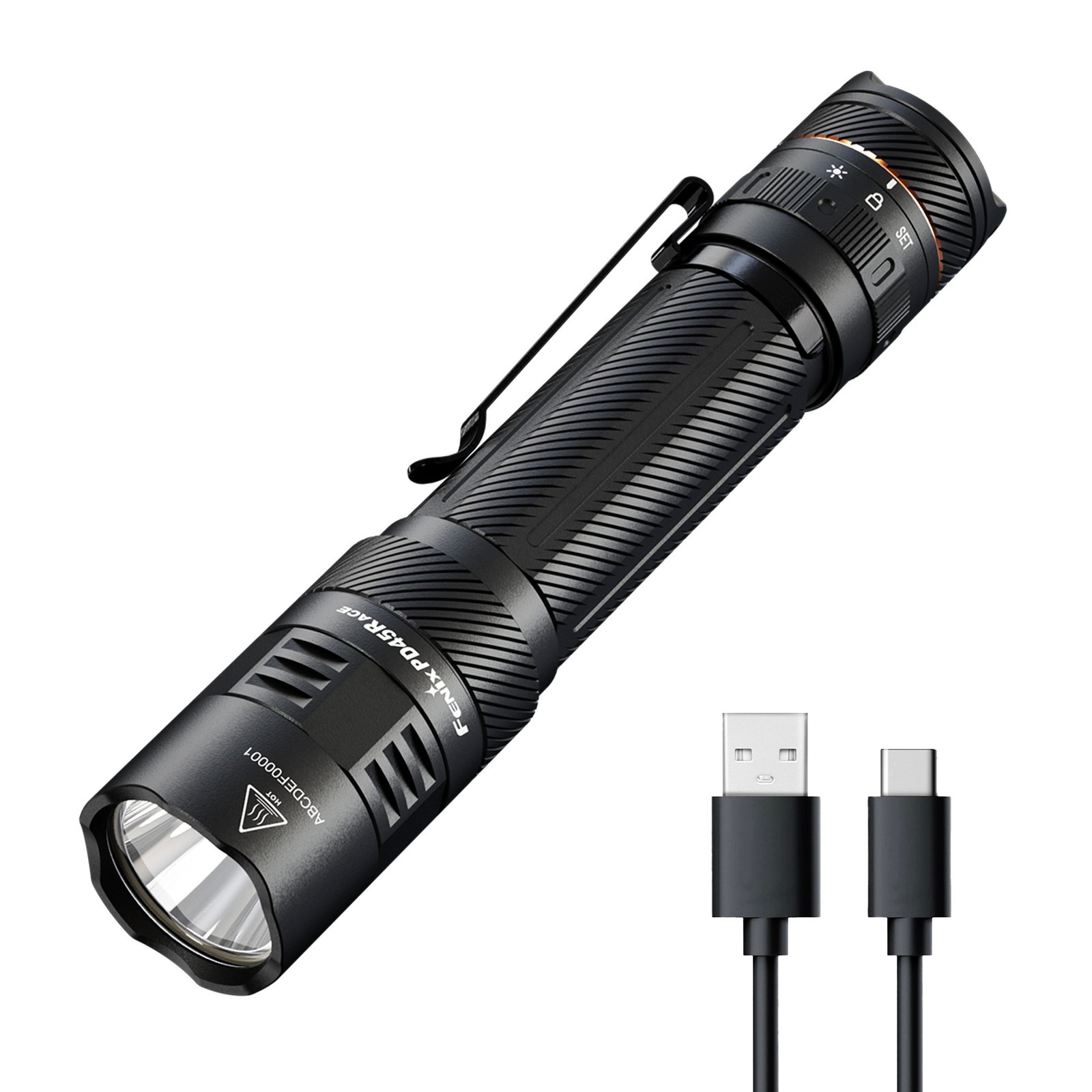 Fenix PD45R ACE 3200 Lumens Multi-Mode Rechargeable Tactical Flashlight