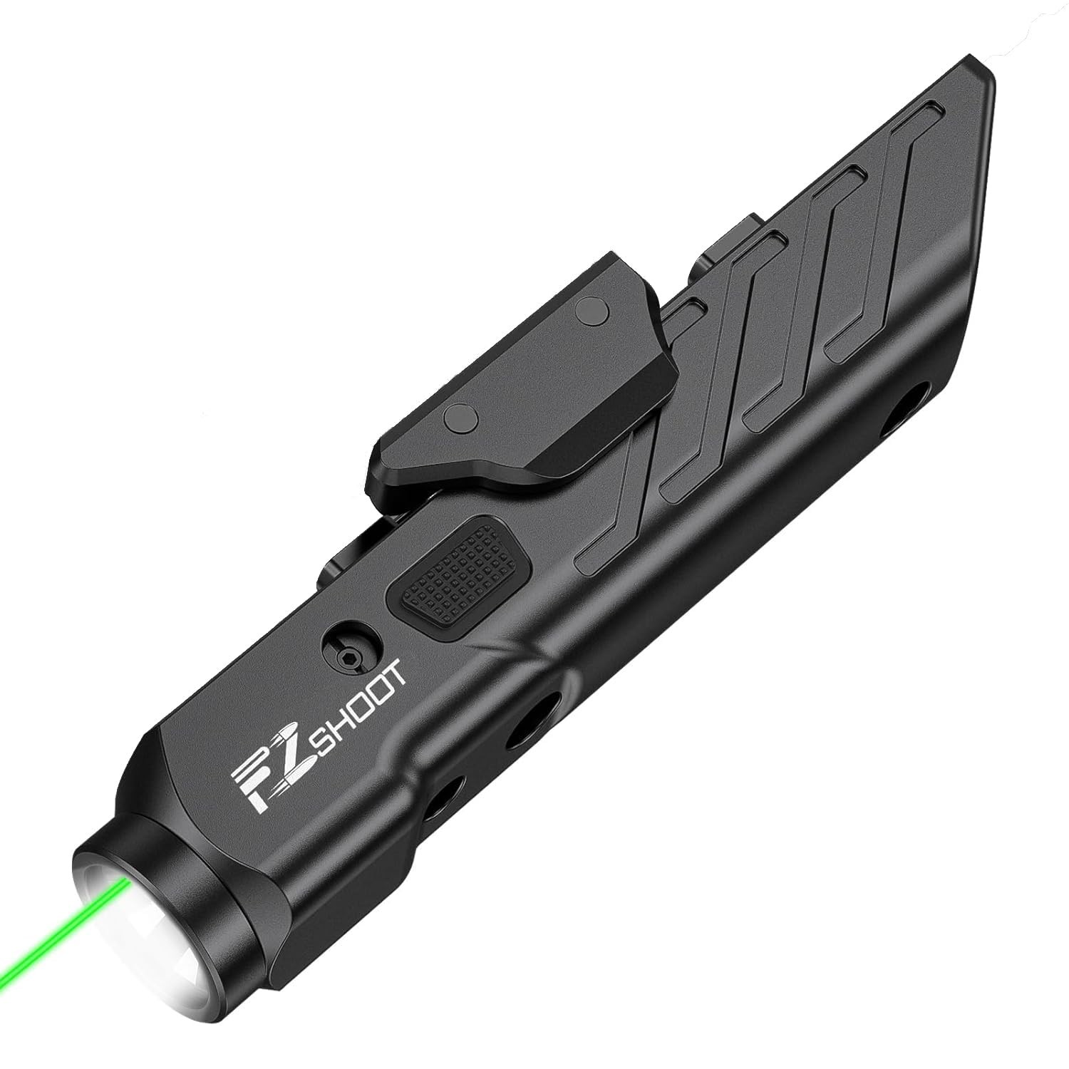 Tactical 1700 Lumen Rifle Light & Green Laser Combo, Magnetic Rechargeable