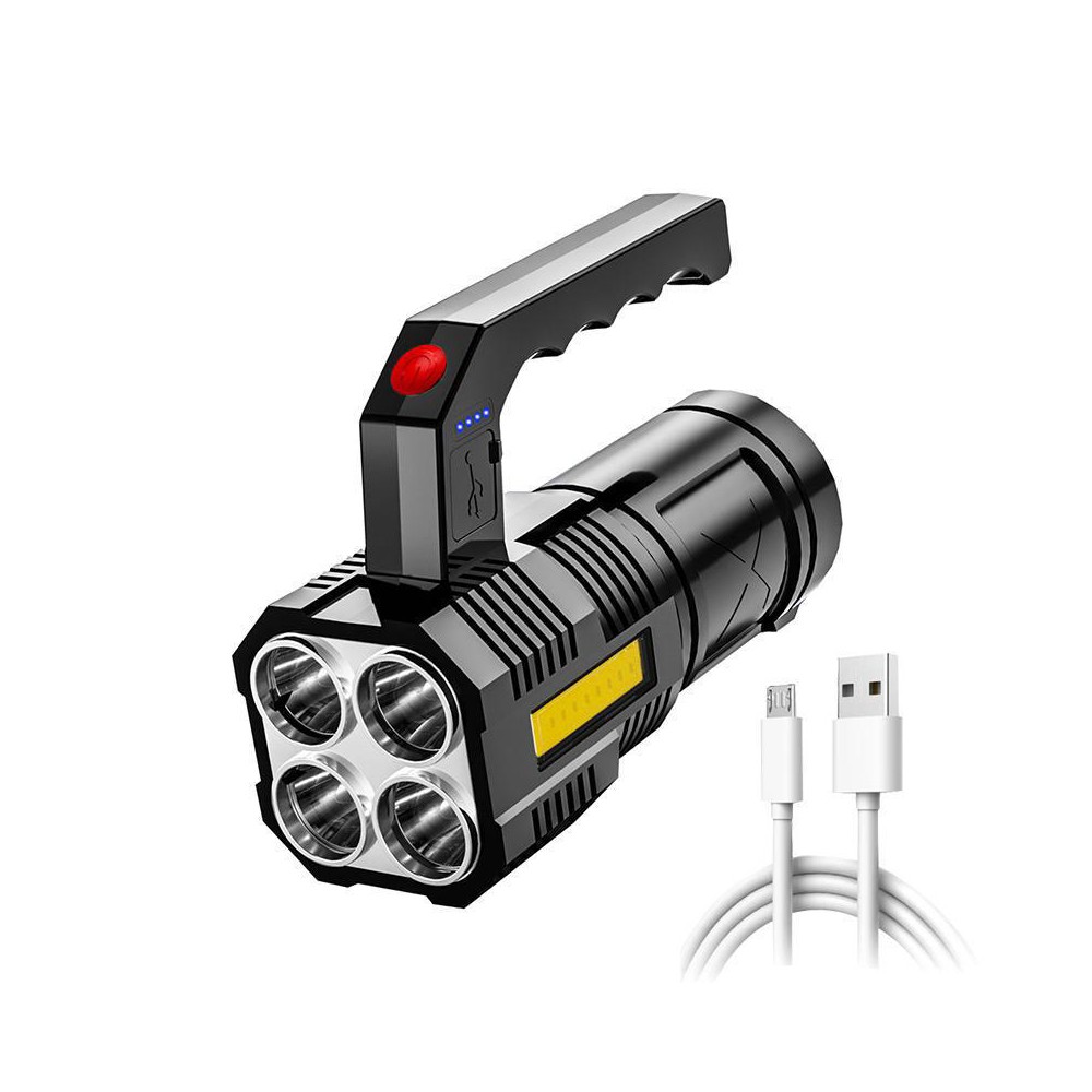 5000000 Lumen LED Tactical Flashlight Rechargeable Super Bright Powerful Torch