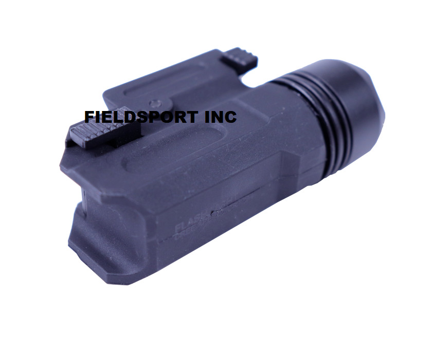 1W LED Pistol Flashlight Quick Detach QD 200 Lumens CR123A Battery Included