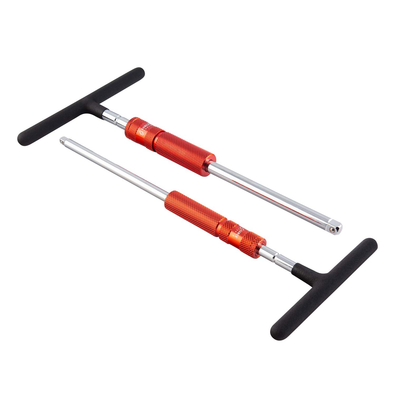 9727 1/4-Inch and 3/8-Inch Drive Adjustable T-Handle Speed Wrench Set, 2-Piece