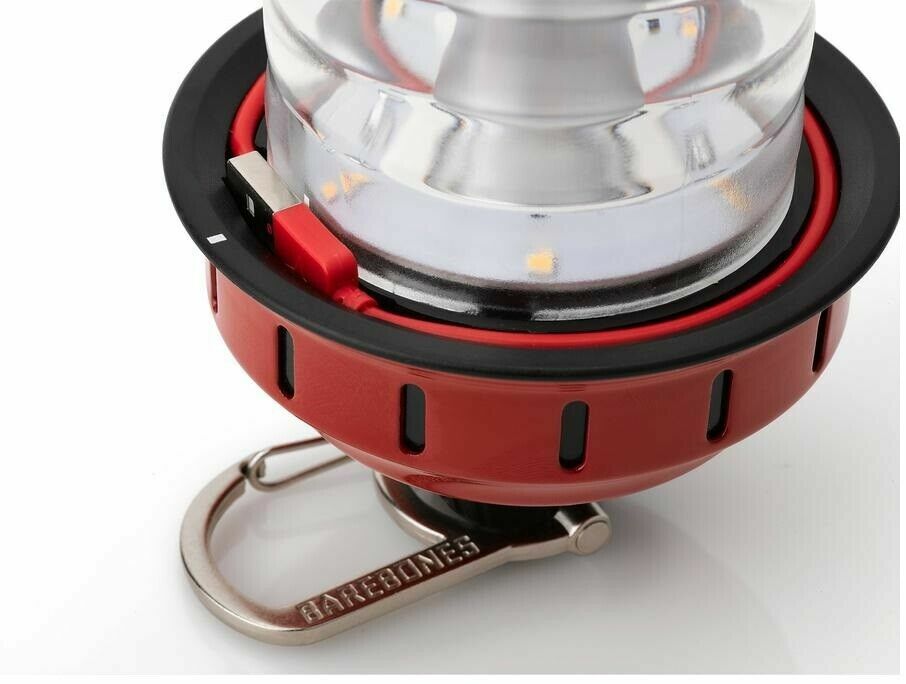 Barebones Living Beacon Hanging Lantern Rechargeable Stamped Steel Construction