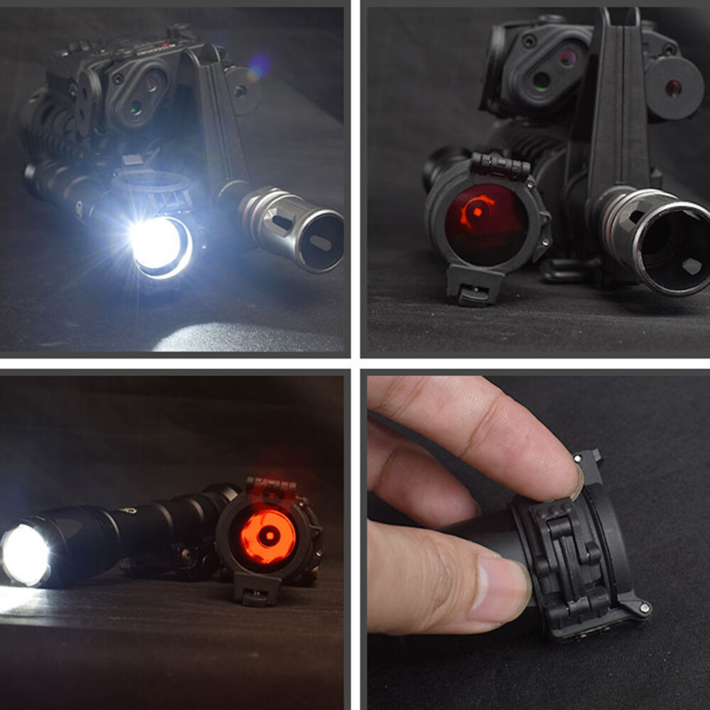 WADSN Flashlight IR Infrared Filter For SF M300 M600C Scout lights