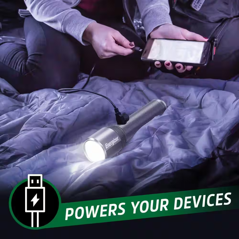2000 Lumen Rechargeable Handheld Flashlight