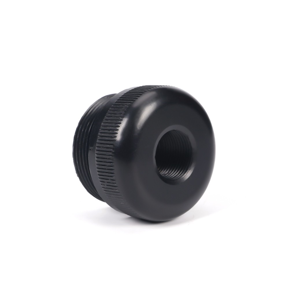 Threaded End Cap C Cell 1/2 x 28 Aluminum Top Shelf 6061 Aluminum C Cell Cap Set