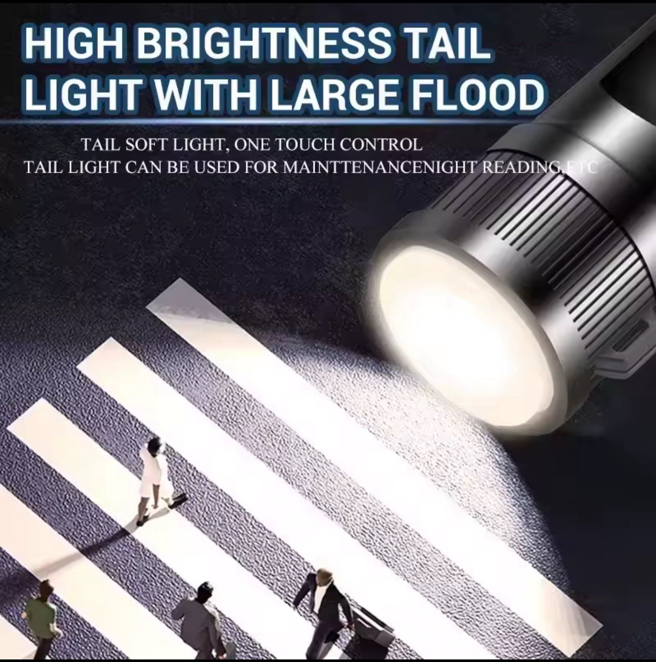 Powerful P70 Led Flashlights 5000LM Ultra Bright Light ( Built-in Battery)
