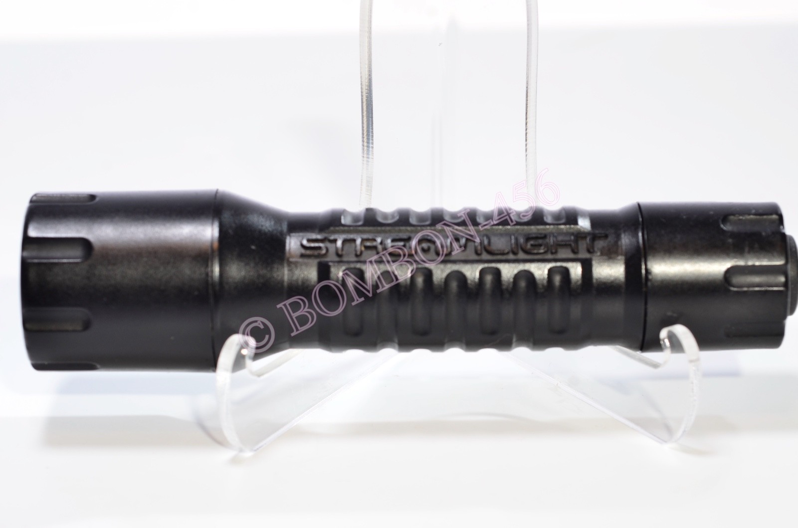 STRAMLIGHT POLYTAC LED USES 2 x CR123A Tactical Military Flashlight TESTED WORKS