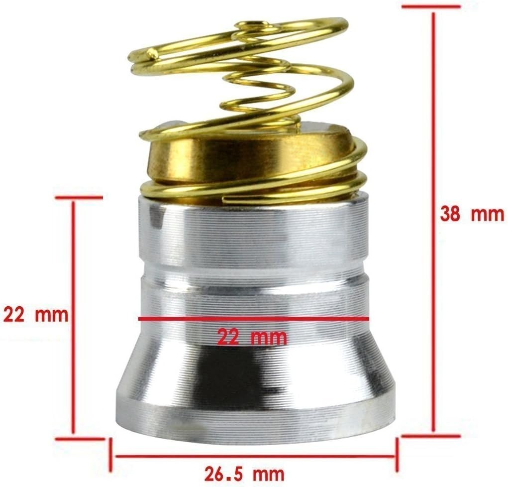 Ultra Bright Flashlights XM-L2 LED Bulb Single Mode 1200 Lumens Drop-In P60 Desi