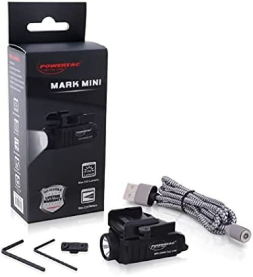 PowerTac Mark Mini Luminator 600 Lumen Compact & Tactical PL Light