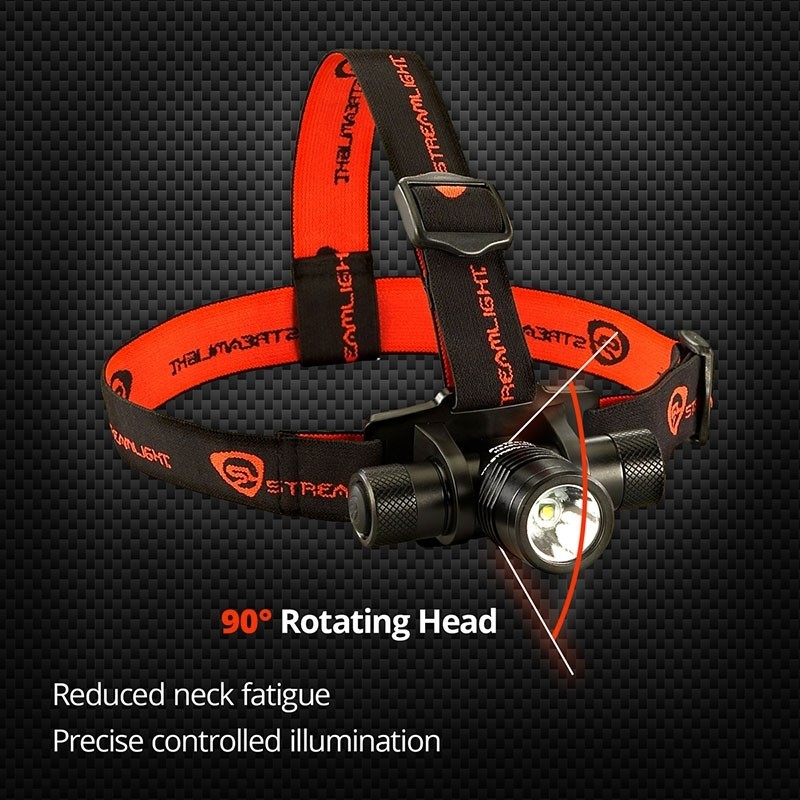 Streamlight, Inc 61305 ProTac HL Headlamp, USB Rechargeable, 1000 Lumens, Black