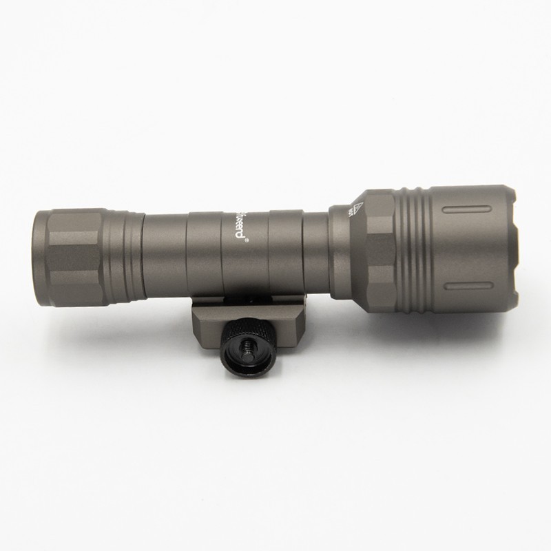 FL12W Tactical Flashlight MAX 1200 Lumens 3 Modes Push-button Tail Switch Rifle