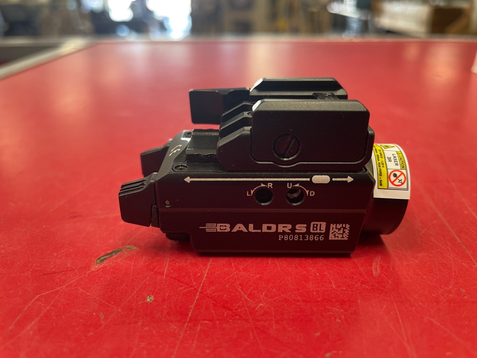 Olight Baldr S BL 800 Lumens Rail Mounted Weapon Light, w/Blue Laser