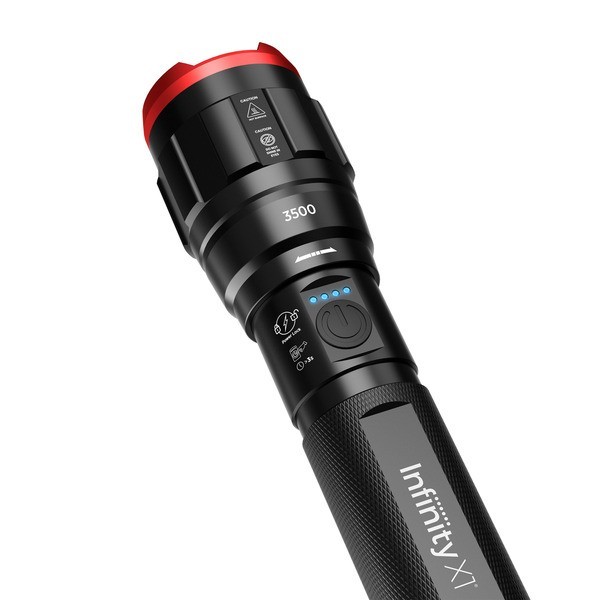 Infinity X1 3500L Dual Power Focusing Flashlight, 1-pack – 1806333 + (1) Small