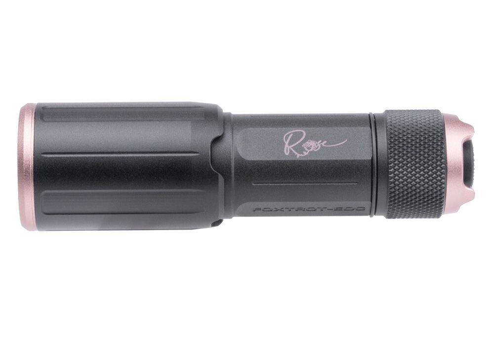 Sig Sauer FOXTROT-EDC Rose Edition Rechargeable Flashlight, 1350 Lumens SOFEC0RS