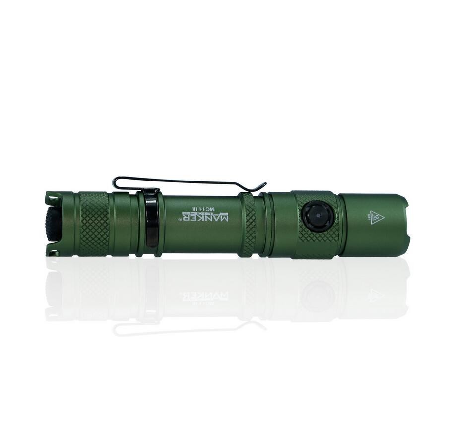 Mankerlight MC11-III Dual Switch Tactical Flashlight 1400Lumen 400 Meter Range