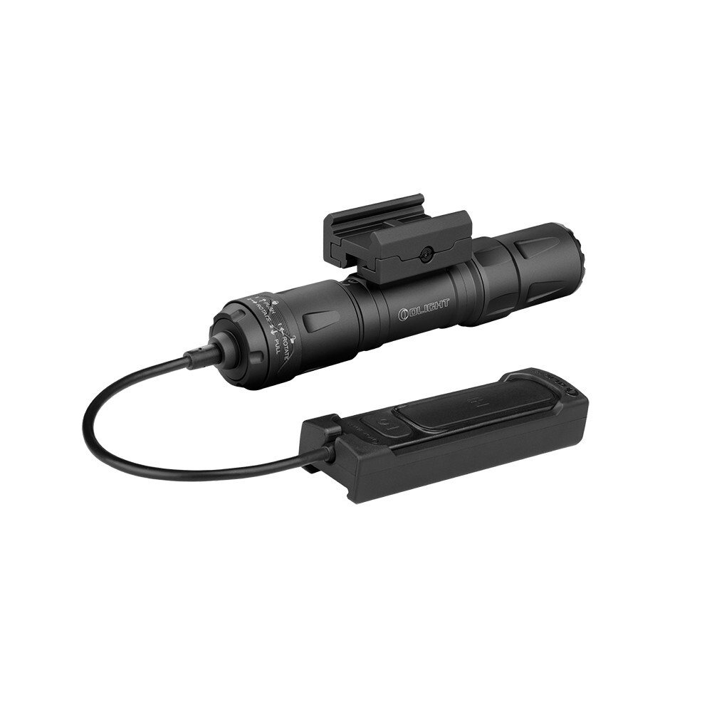 Olight Odin S Picatinny Tactical LED Flashlight, 1500 Lumens, 250M, Matte Black