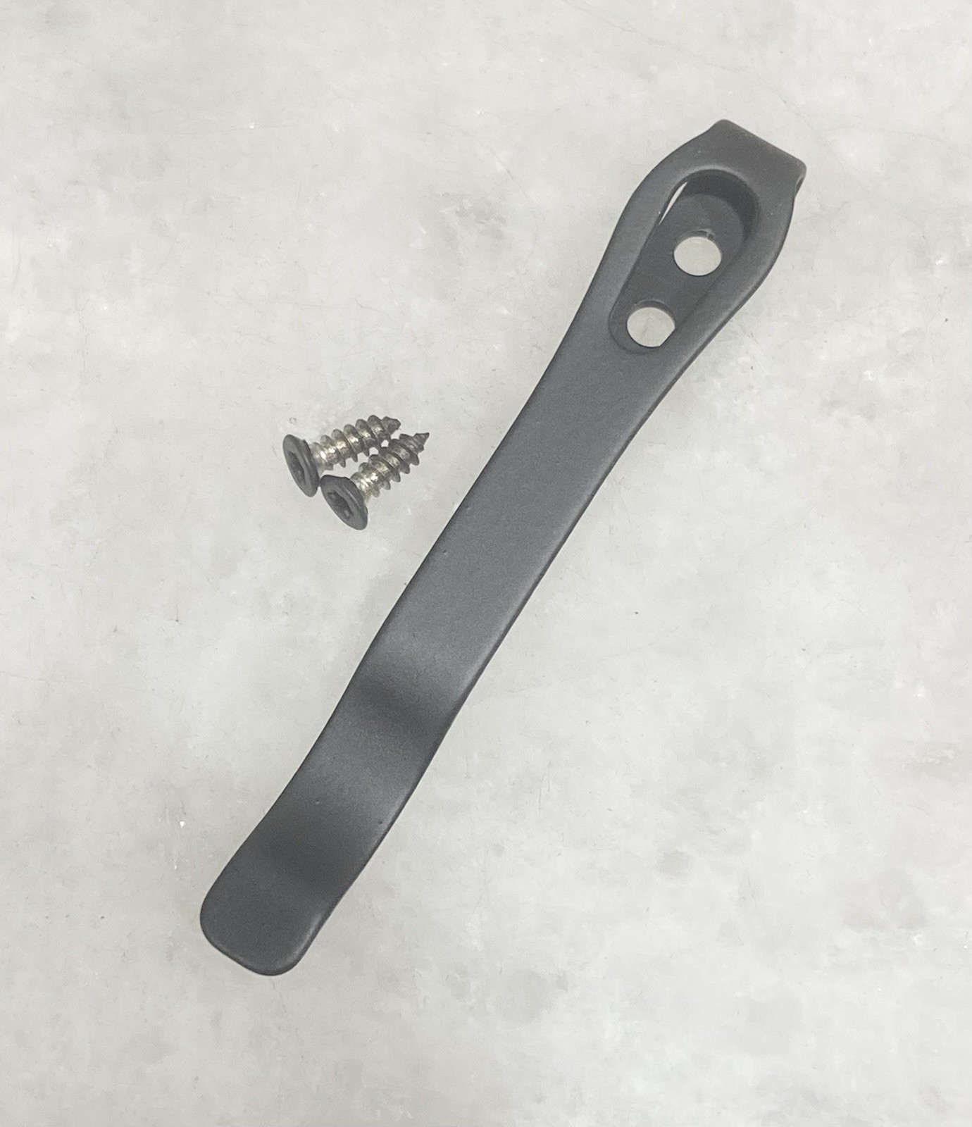 Black Steel Deep Carry Pocket For Nebo Edge 2K Flashlight