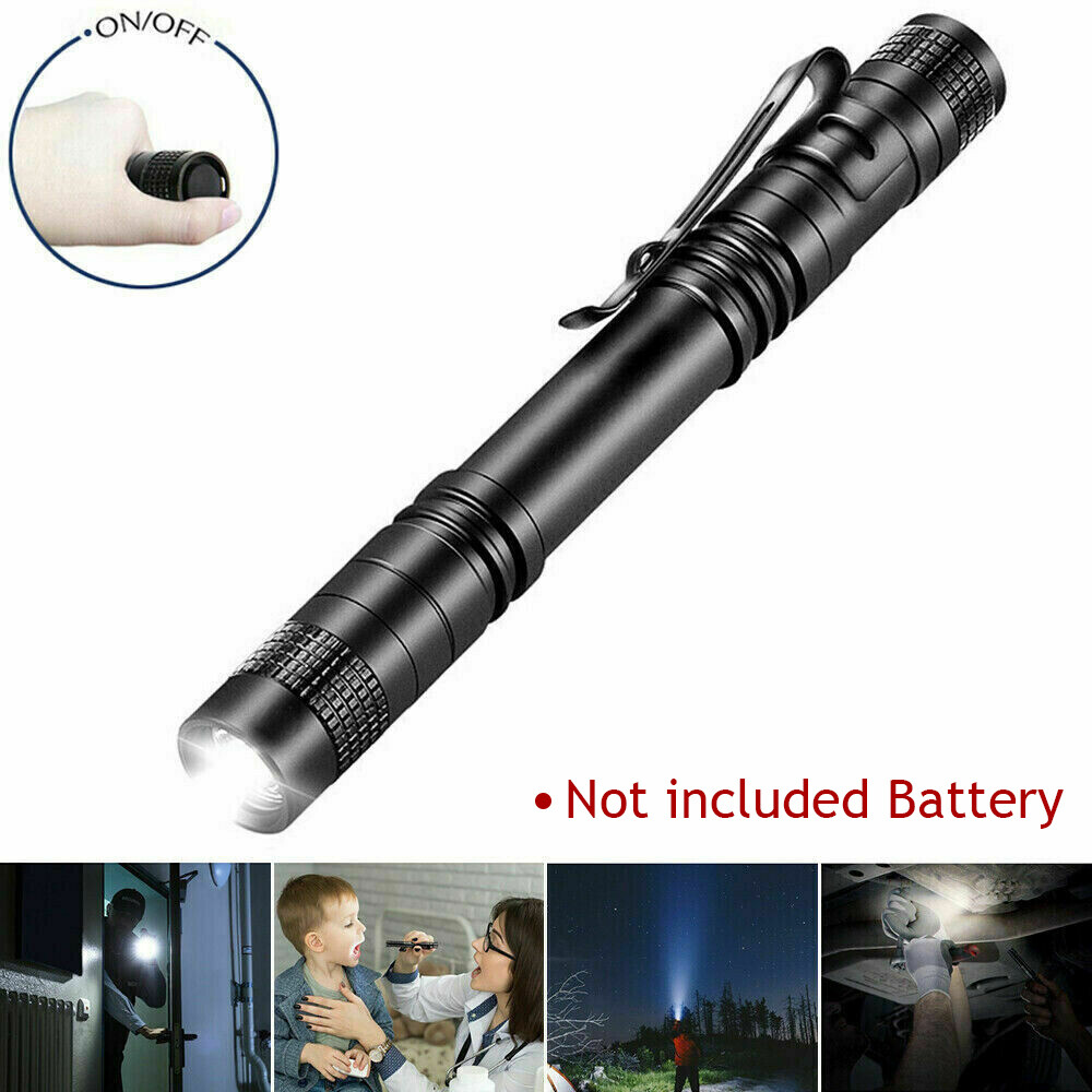 Tactical Flashlight Small LED Torch Light Mini Super Bright Penlight Waterproof