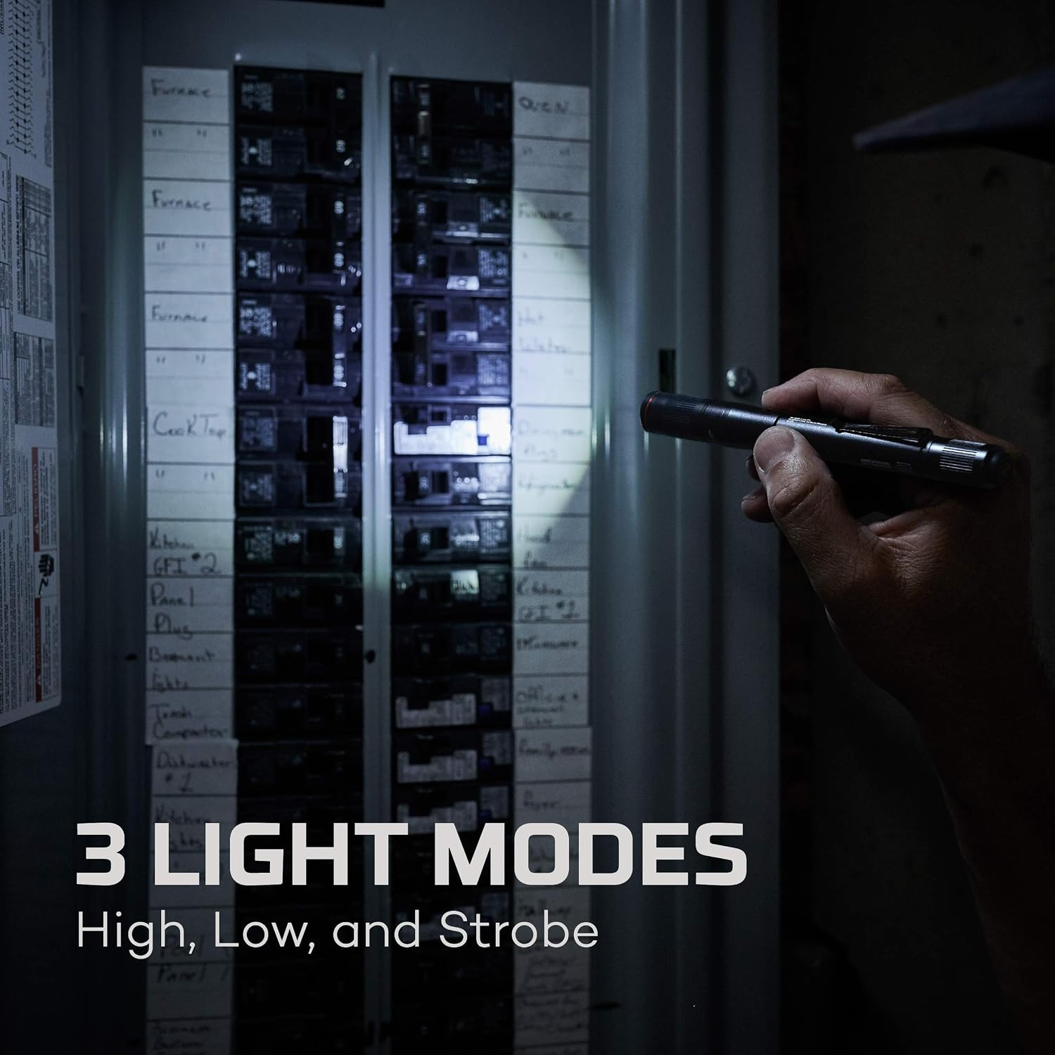 NEBO Columbo 150 Lumen LED Pen Light Flashlight | 150 Lumen Inspector Light Powe
