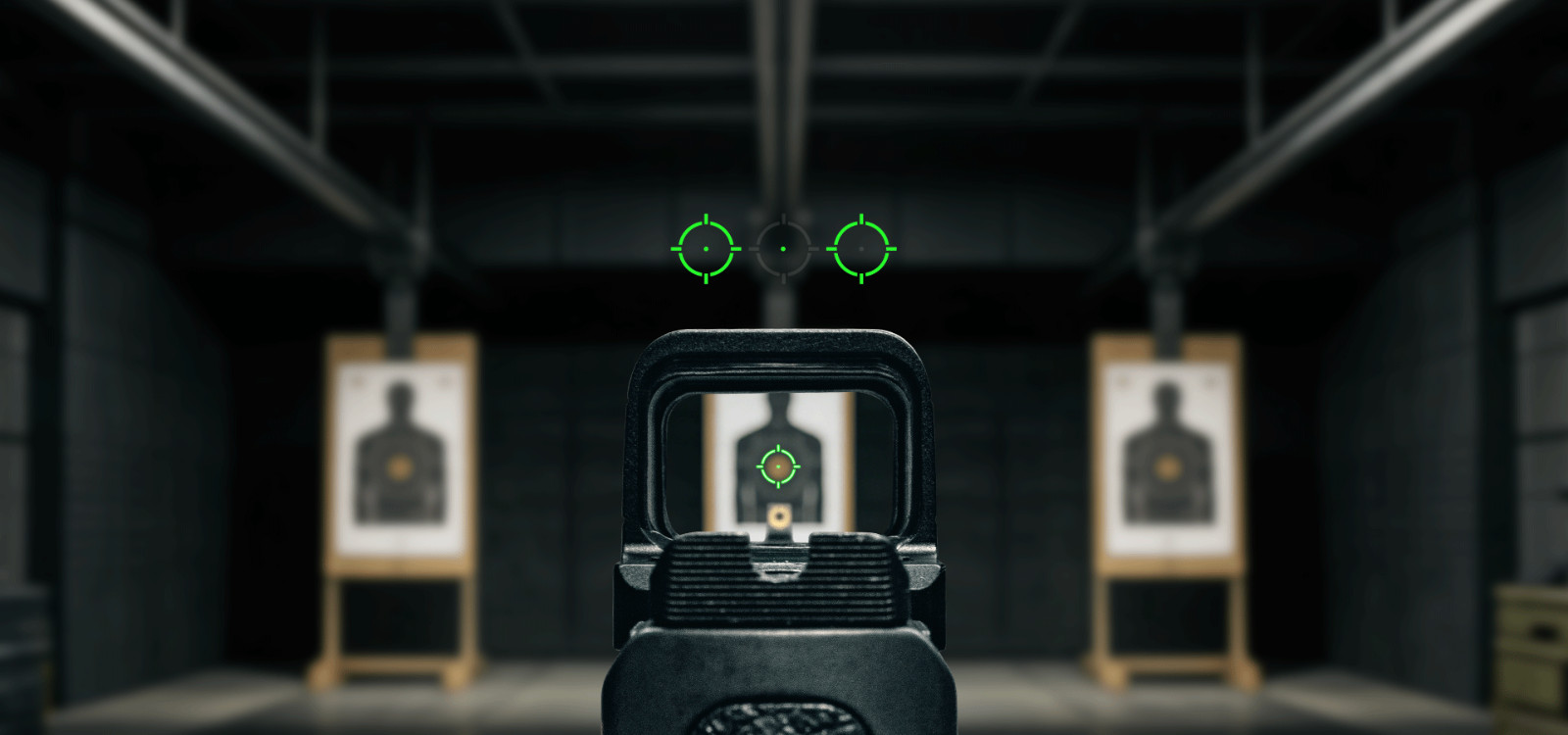 Osight SE Green 2 MOA Dot and 32 MOA Circle Enclosed Optic, RMSc Footprint, Blac