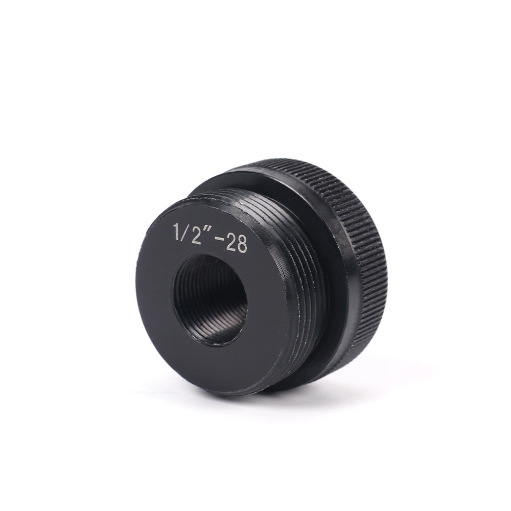 Threaded End Cap C Cell 1/2 x 28 Aluminum Top Shelf 6061 Aluminum C Cell Cap Set