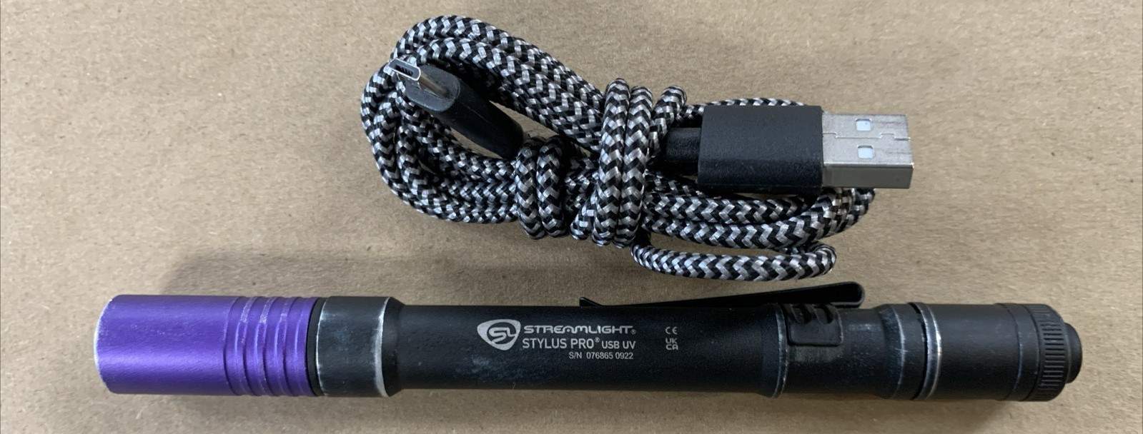 Streamlight Stylus Pro UV 1 x Built-In Lithium-Ion Flashlight