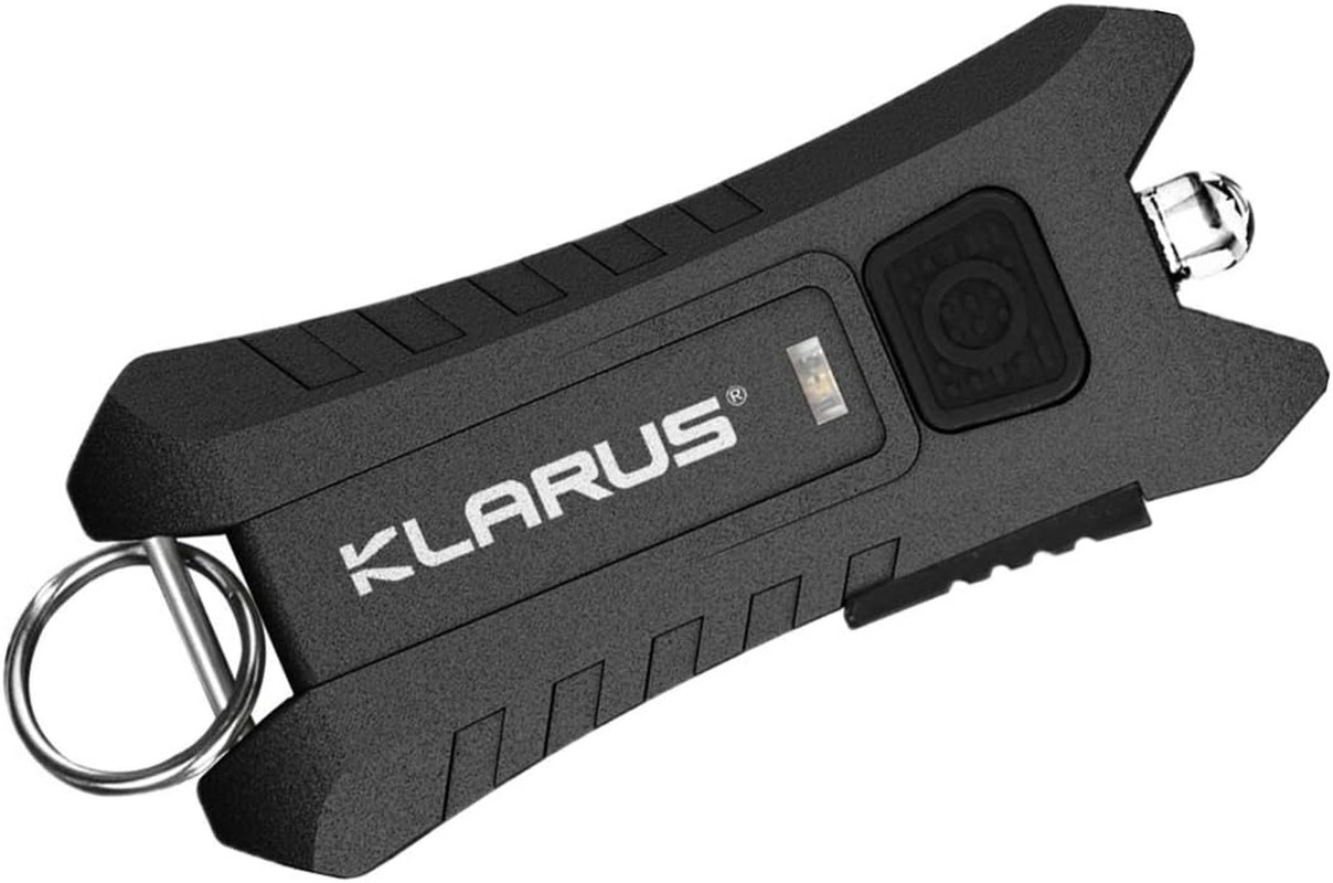 Mini LED Keychain Flashlight, Super Lightweight & Small Rechargeable 40 Lumens