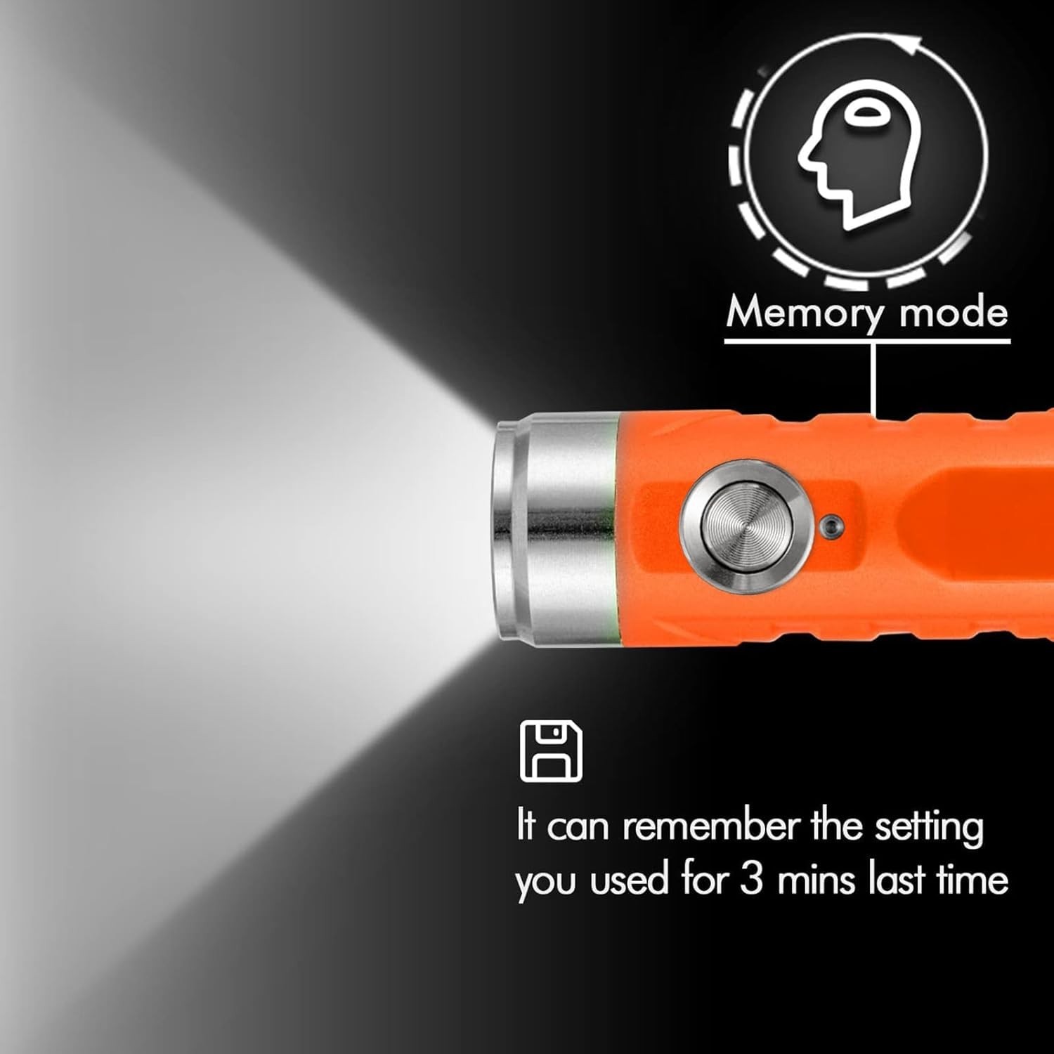 A1 USB C Rechargeable Keychain Flashlight 650 Lumens Super Bright Outdoor Min…
