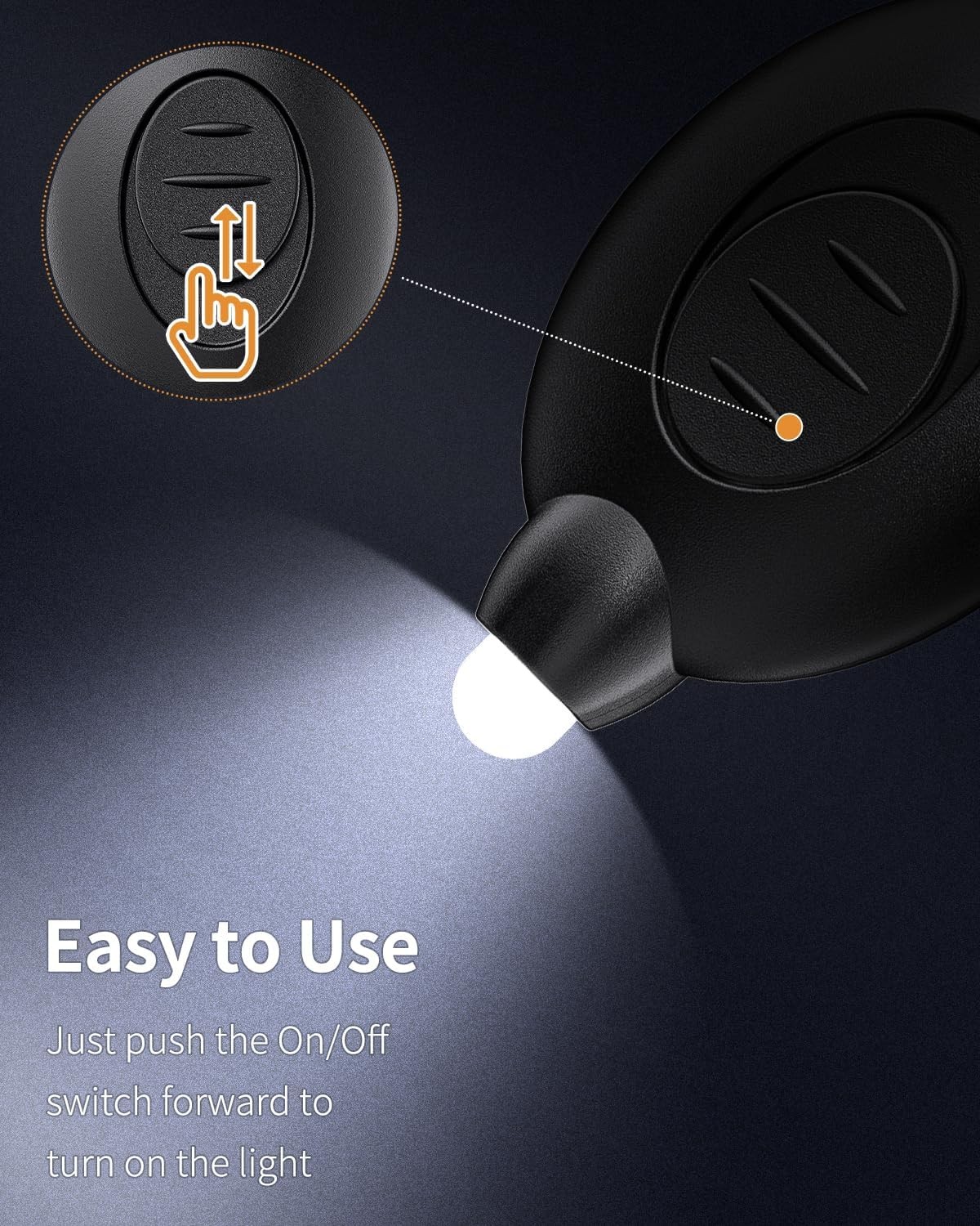 Uniclife 5 Pack LED Keychain Flashlight Mini LED Keychain Light 12 Lumen
