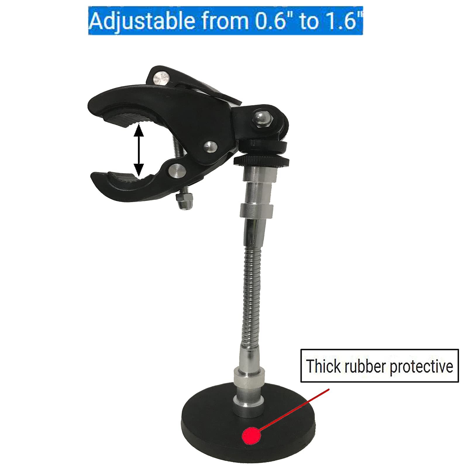 Magnetic Base Mount Flashlight Mounting Brackets Flashlight Holder – Strong