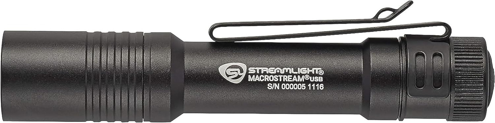 Streamlight 66320 Macrostream USB 500-Lumen 2000-Candela Rechargeable EDC Com…