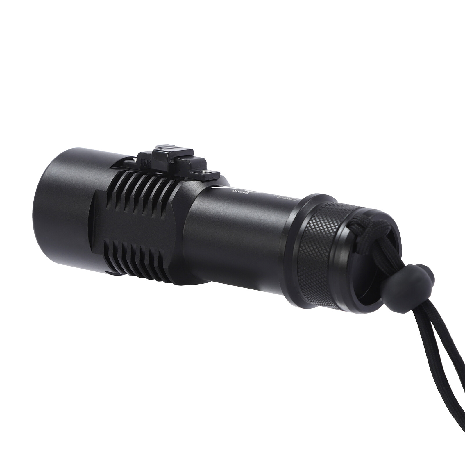 22.2W P70 Dive Light LED 400Lm Waterproof 100m Rechargeable Scuba Flashlight