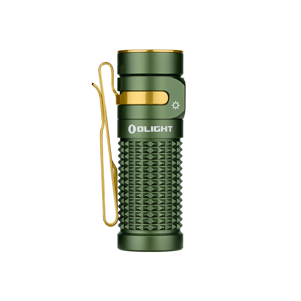Olight Baton 4 OD Green Waterproof Rechargeable Flashlight 1300 Lumen, 170 Meter