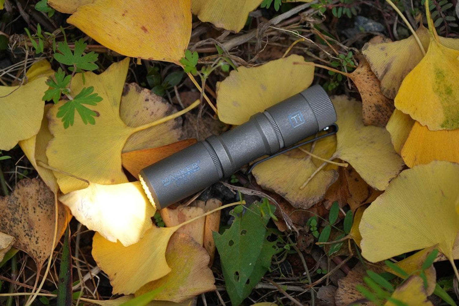 Manker E05 II – Stonewashed Ti