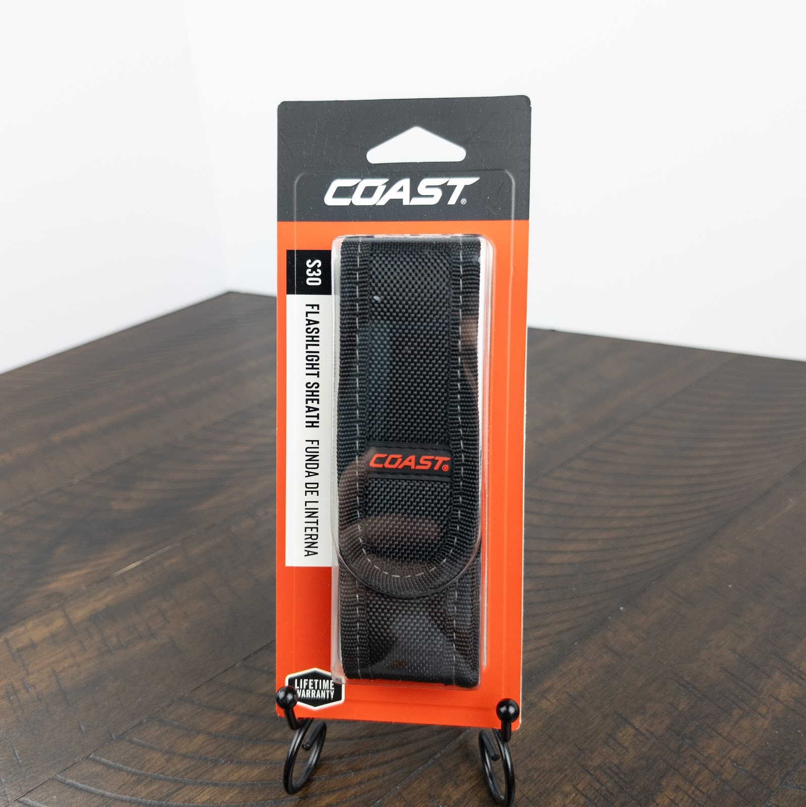 Coast S30 Flashlight Sheath – Durable Nylon Carry Black Case