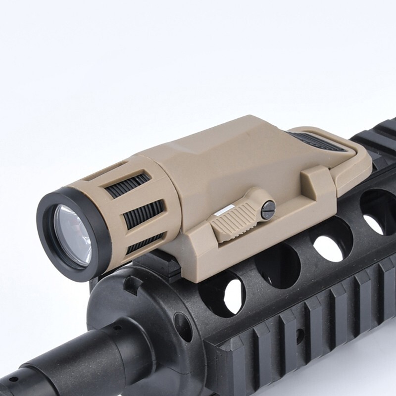 Tactical 250 Lumen Weapon Lamp Light Multifunction White LED WML Flashlight New