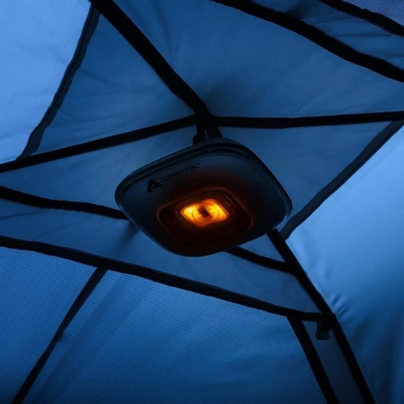 100 Lumen LED Tent Light High Low Settings Nightlight Battery Included New