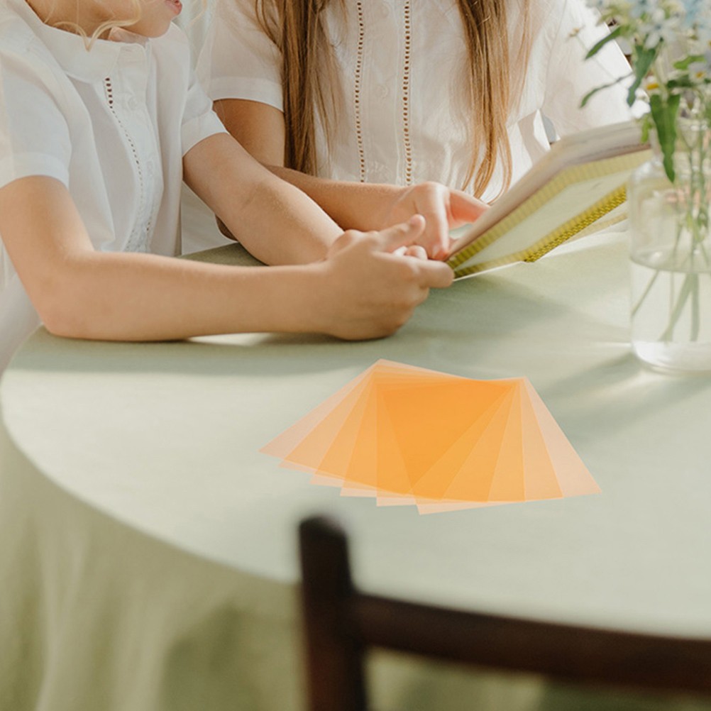 5 Sheets Photo Filters Light Diffuser Film Transparent Led Screen