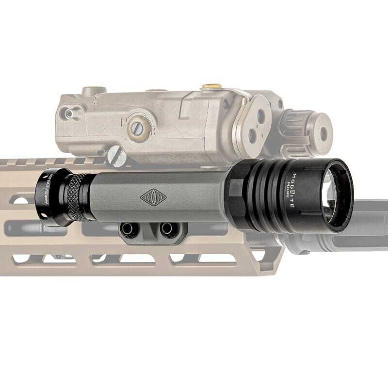 Reptilia TORCH 3V/CR123 M-LOK Clear Anodized Right Side Light Body 100-127