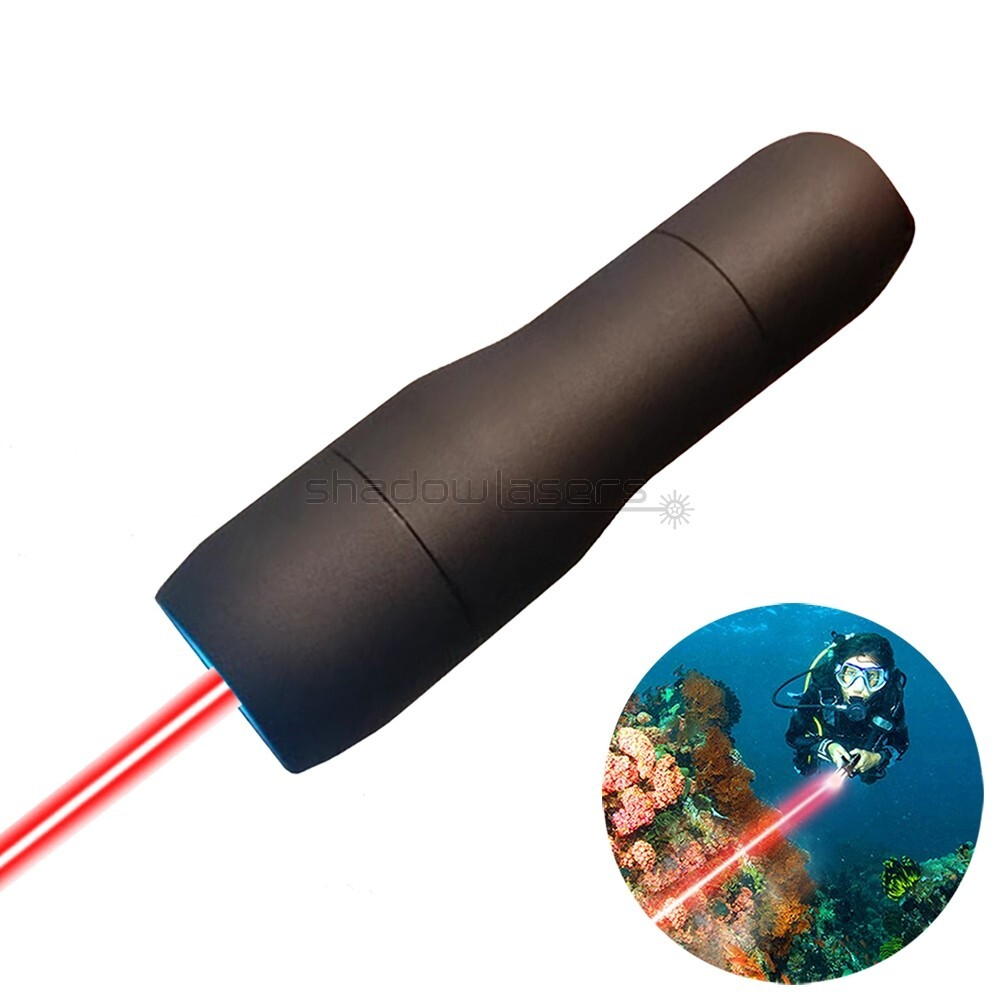 RD5 638nm MINI Waterproof Red Laser Pointer Diving Laser Torch Beam Depth of 5M
