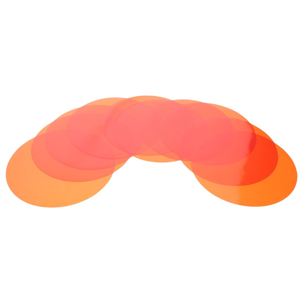 10 Pcs Adhesive Light Diffuser Film Ambient Lighting Gel Stickers