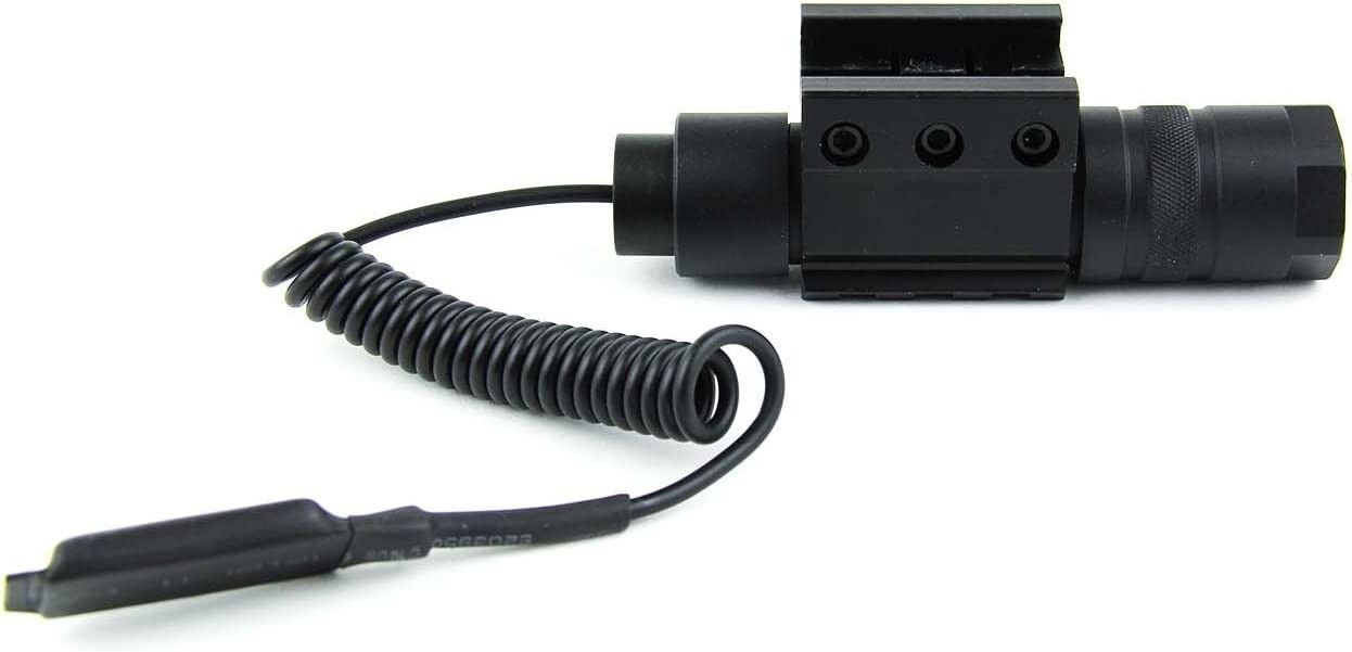 TacFire Cree LED T5 150 Lumens Tactical Flashlight with Romote Pressure Switch