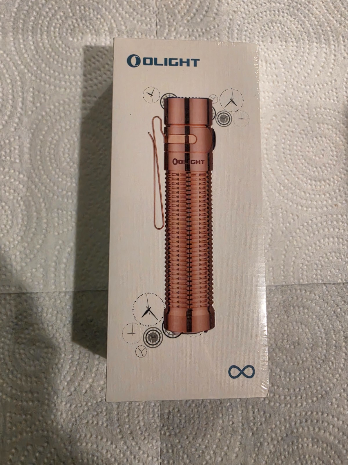 Olight Eternal 2 CU Copper Limited Edition LED Flashlight, New, Sealed