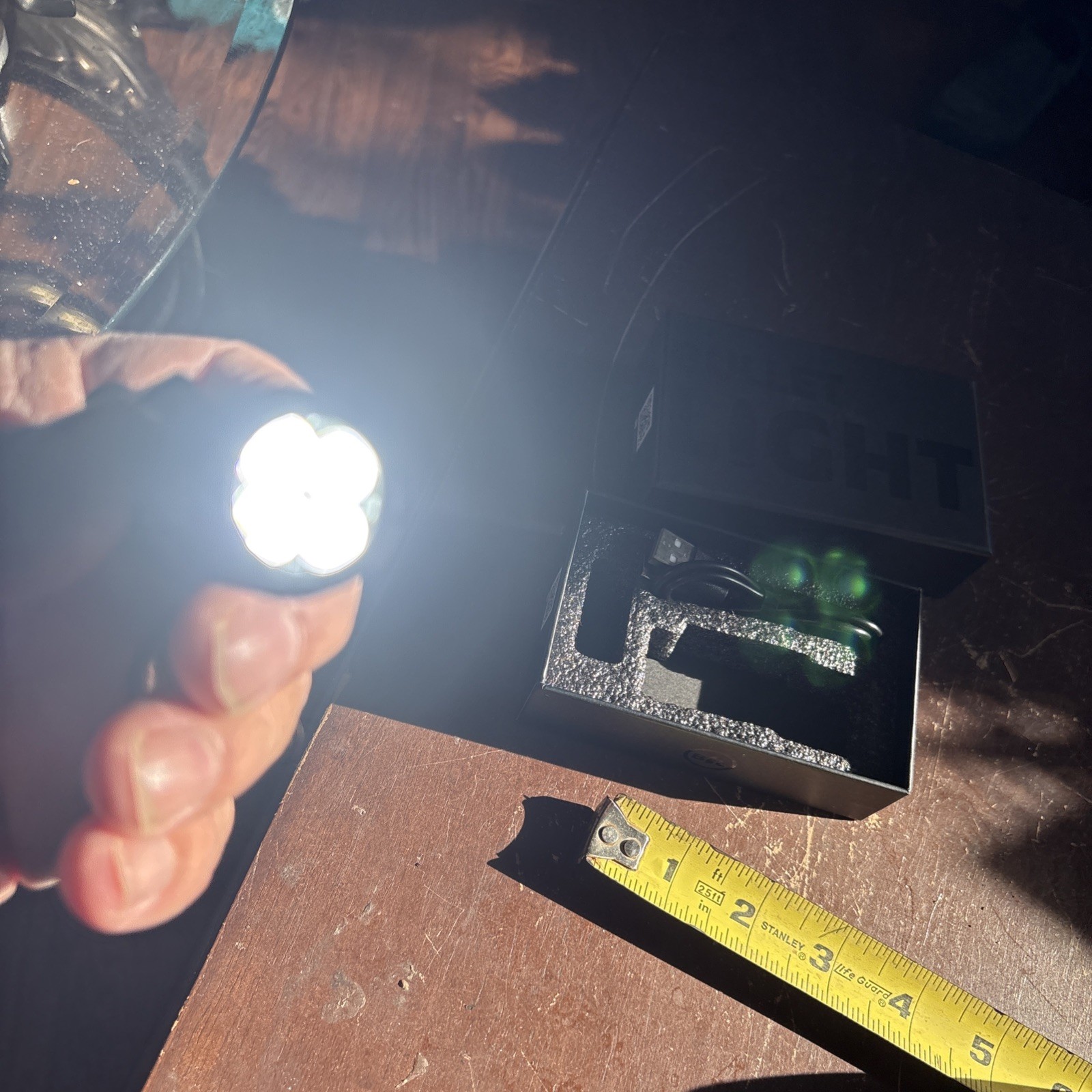 Lone Survivalist Bullet Mini Flashlight 1200 Lumens