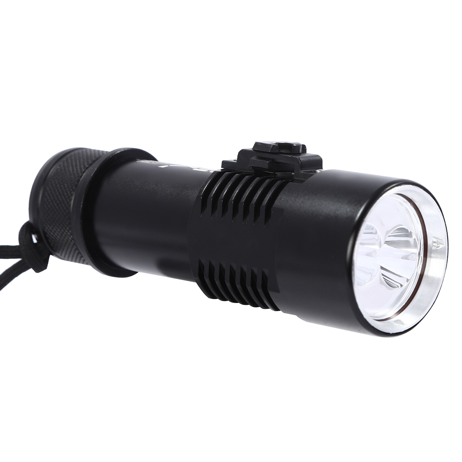 P70 LED Dive Light Waterproof Dual Color Submersible Torch 100m