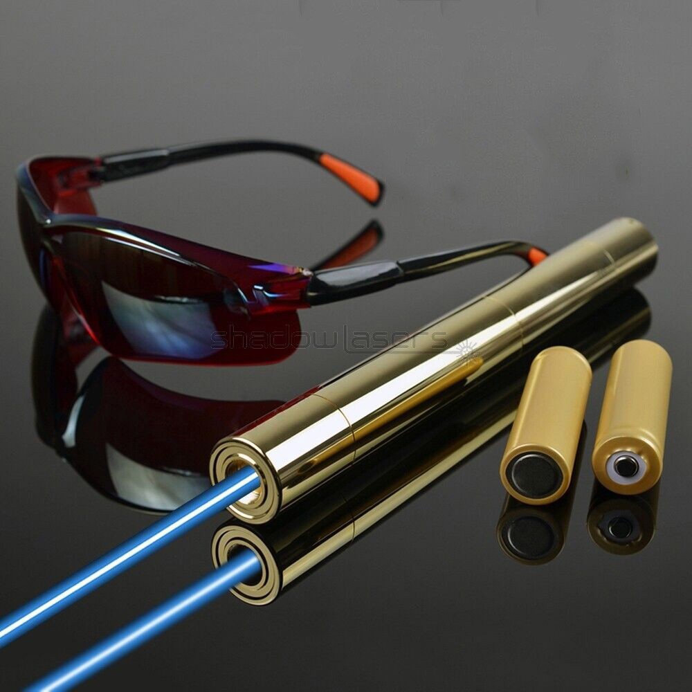 488nm Cyan Adjustable Focus Visible Beam Handheld Flashlight US