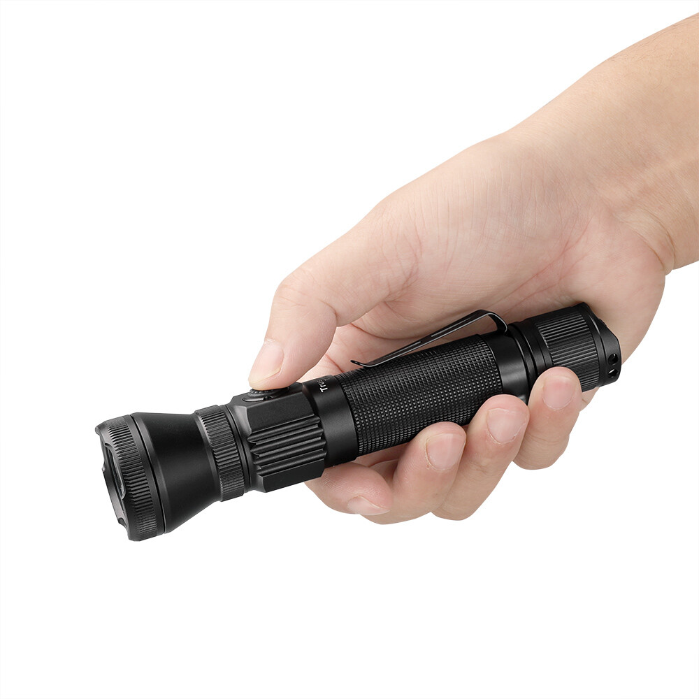 Trustfire T15R 2350 Lumen Tactical EDC Flashlight Type-c Rechargeable Torch US